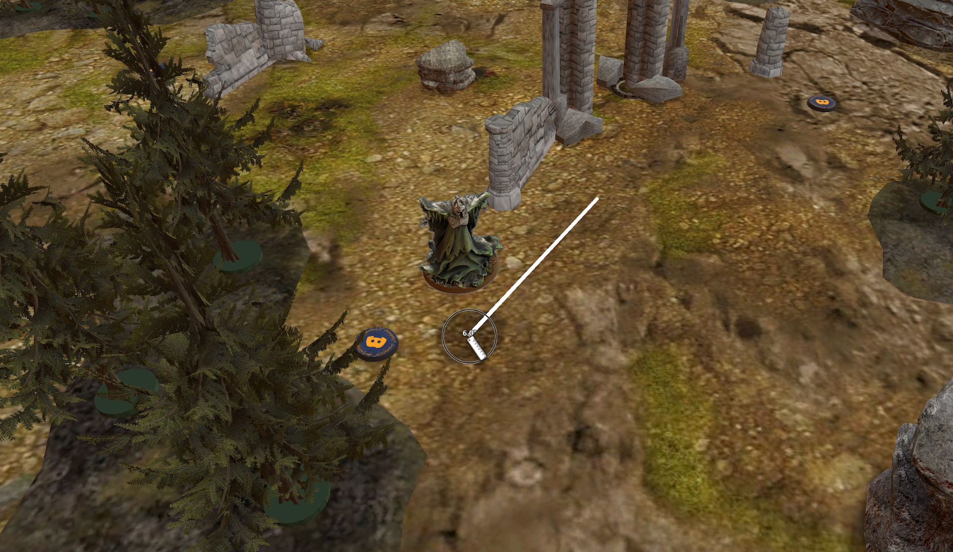 With "Measure Movement" toggled on, you'll now see the full distance your model has moved as you're moving it.