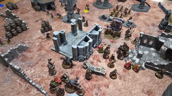 Photo from my game against FlaccidAmigo and his Host of the Dragon Emperor